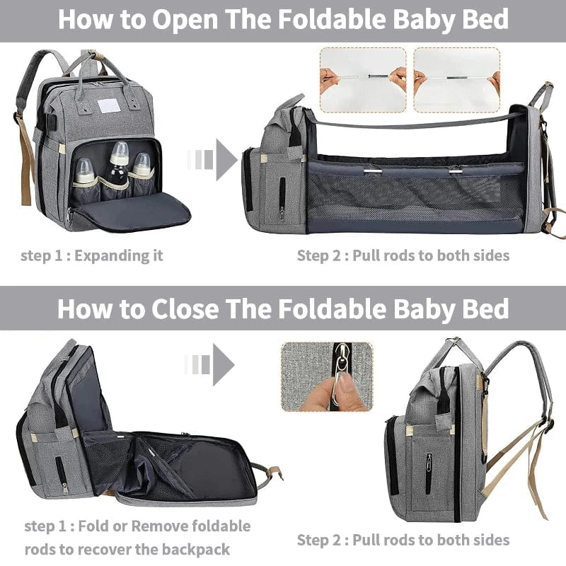 SPS - Multifunctional Baby Diaper Bag