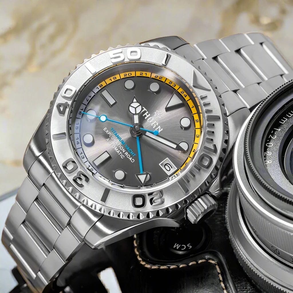 SPS - THORN Titanium GMT Watch