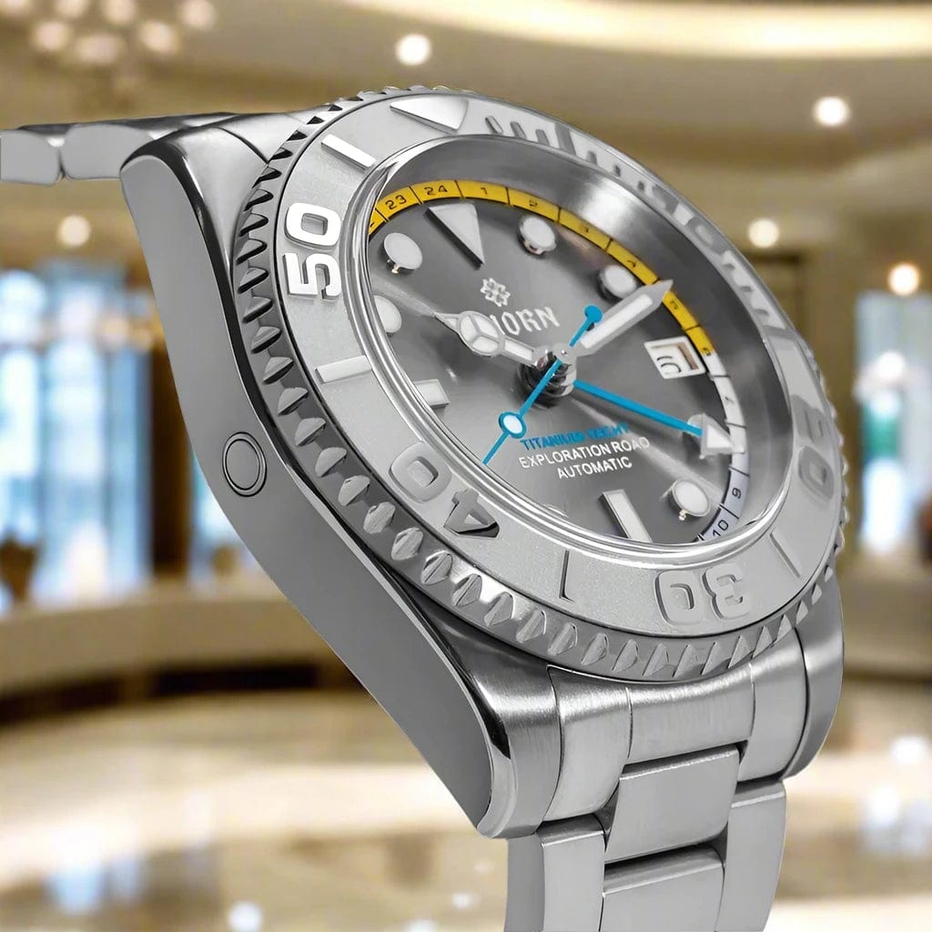 SPS - THORN Titanium GMT Watch