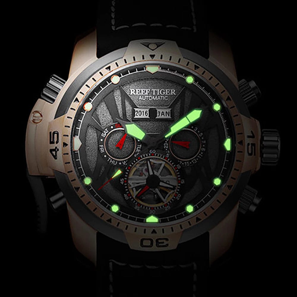 SPS - Reef Tiger Rose Gold Sport Watch