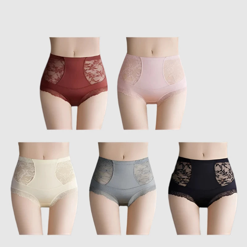 SPS - High-Waist Lace Briefs for Women