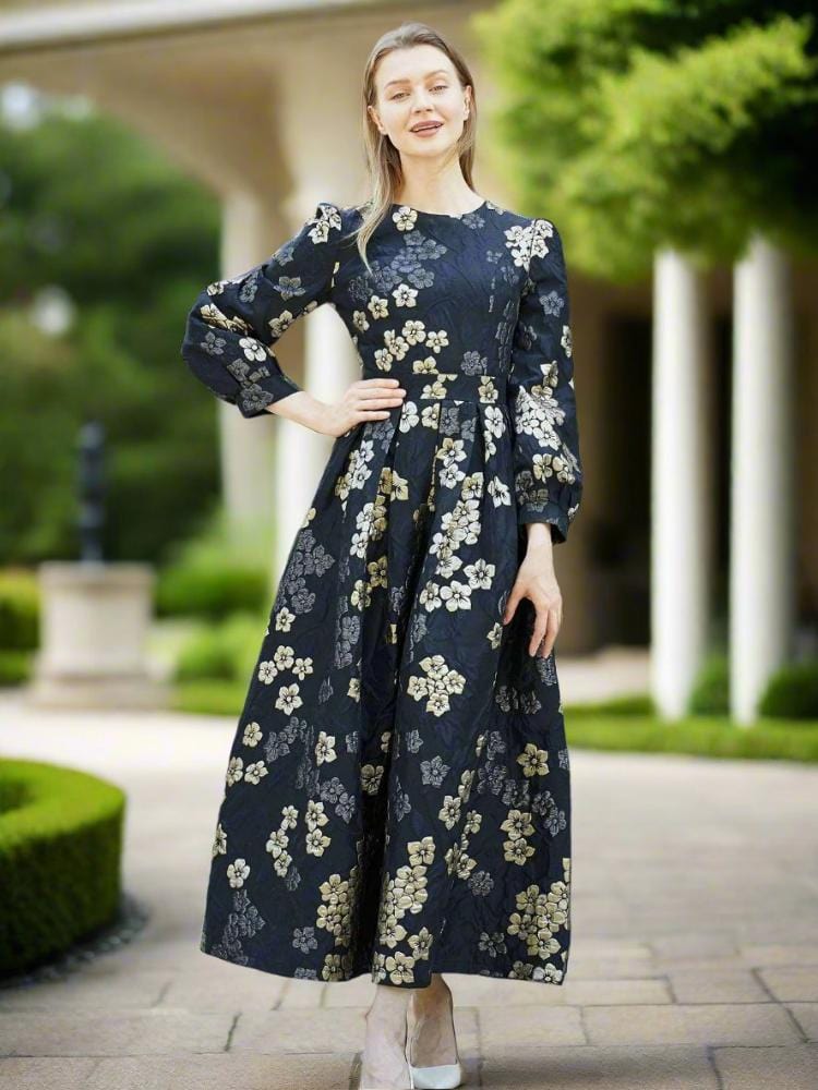 SPS - Elegant Jacquard Abaya