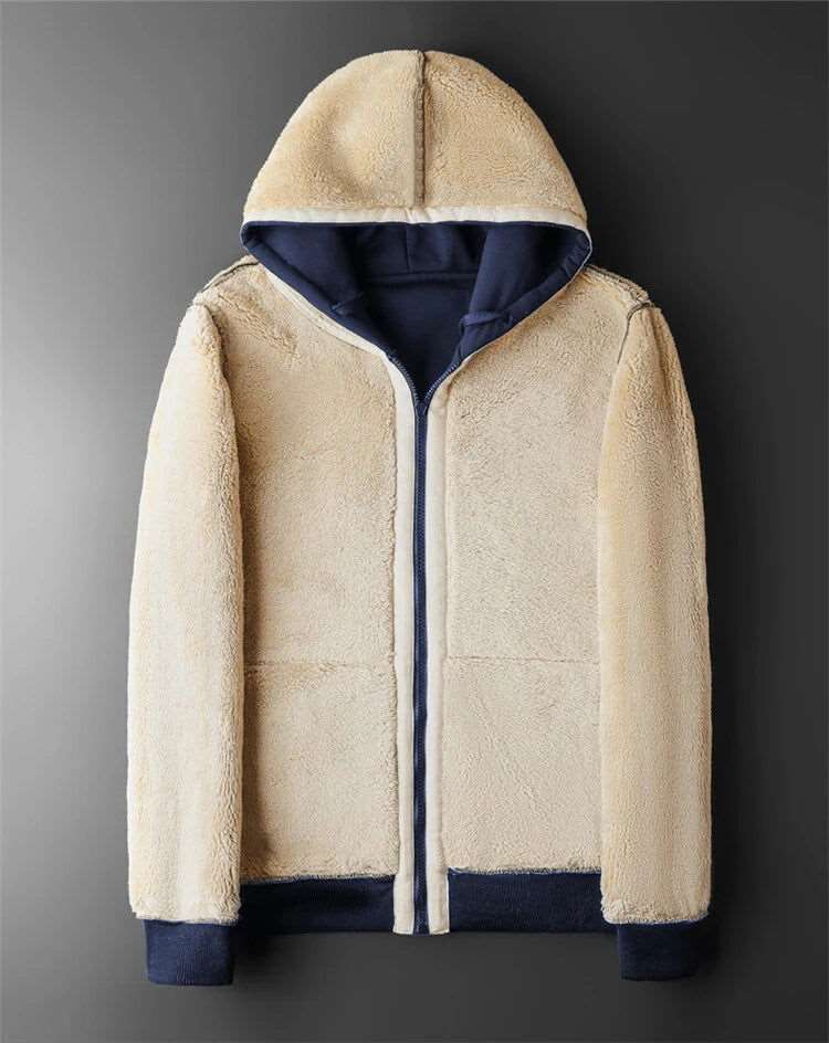 SPS - Lambswool Fleece Hooded Jacket