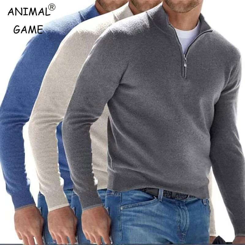 SPS - Men's Half-Zip V-Neck Sweater