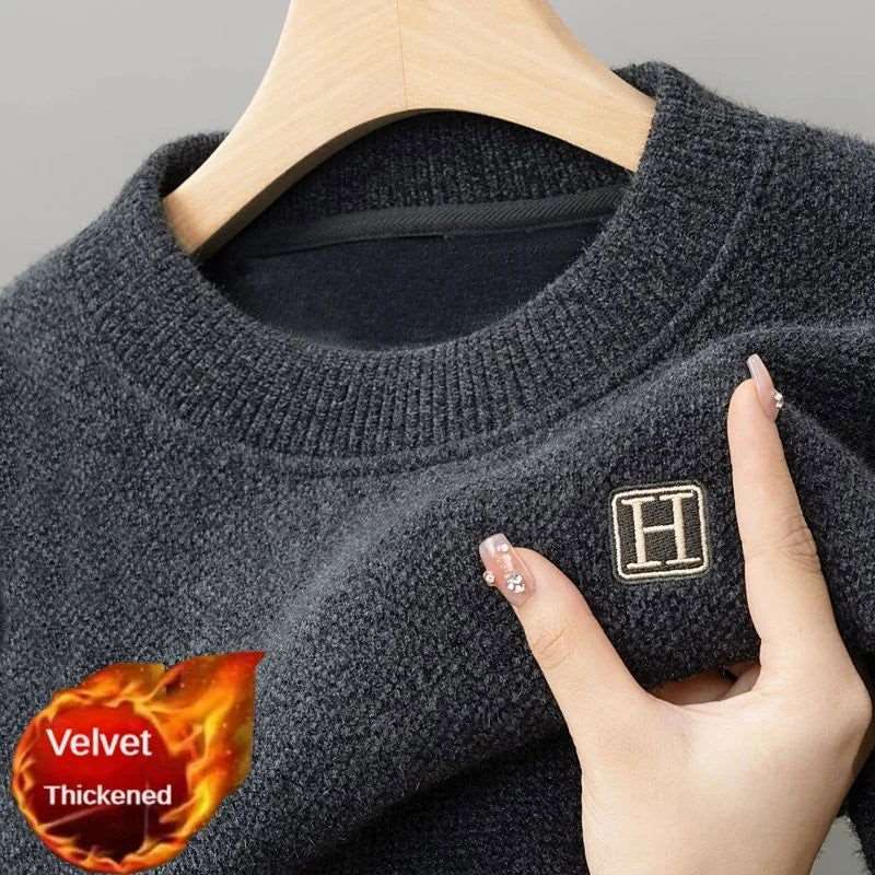 SPS - Men's Warm O-Neck Sweater