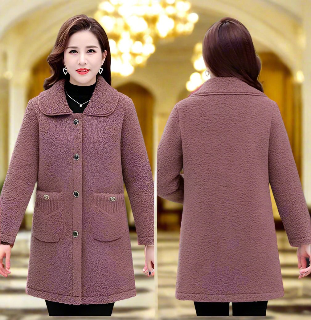 SPS - Lamb Wool Coat for Women