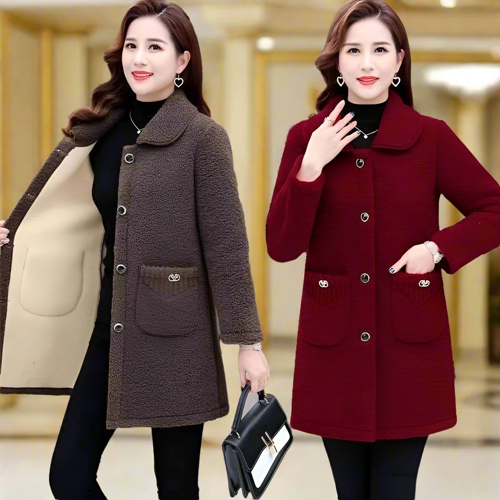 SPS - Lamb Wool Coat for Women