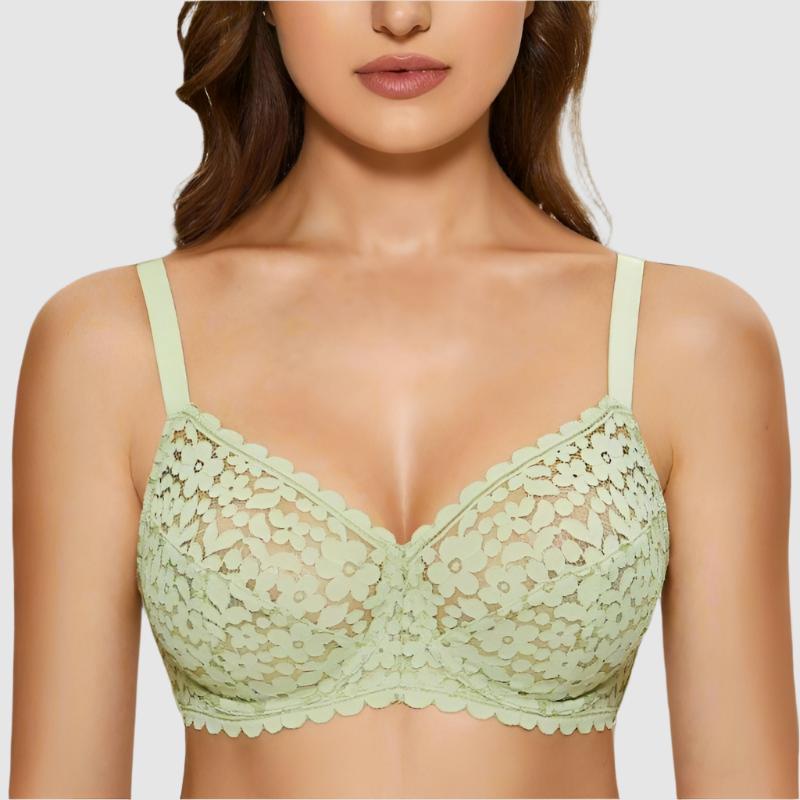 SPS - Floral Lace Minimizer Bra