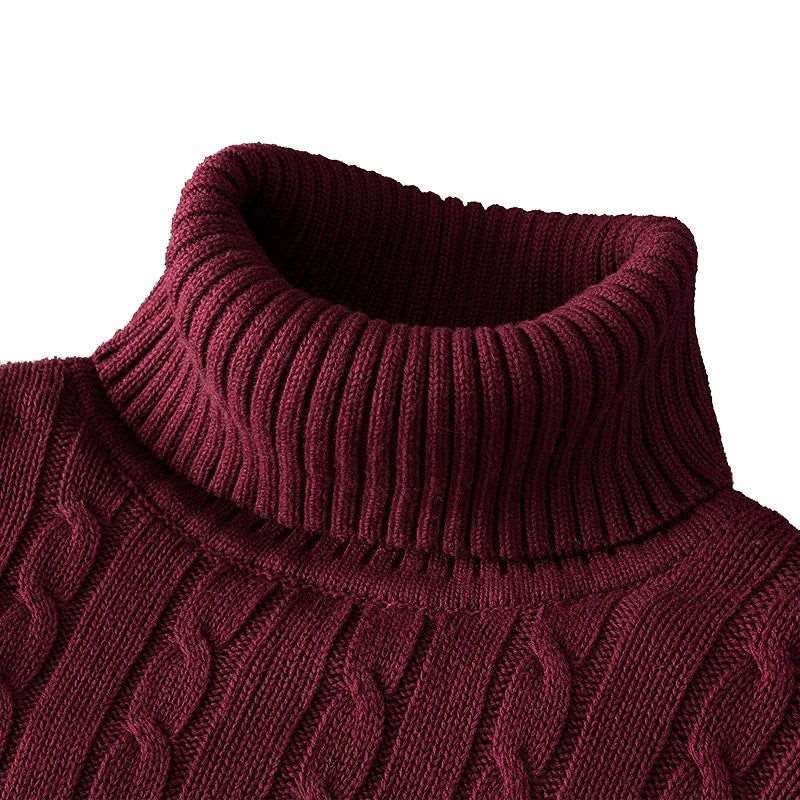 SPS - Warm Turtleneck Knit Sweater