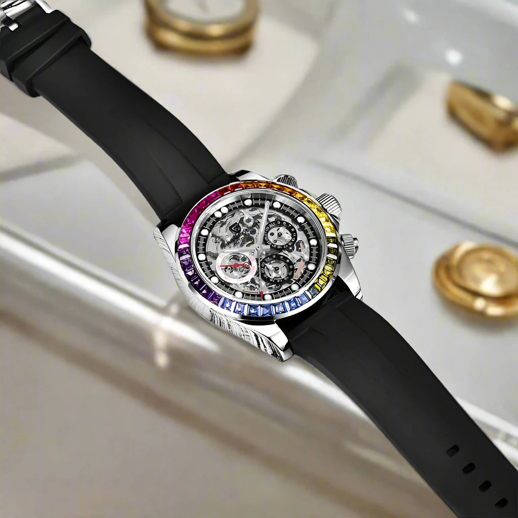 SPS - PAGANI DESIGN Men's Rainbow Watch