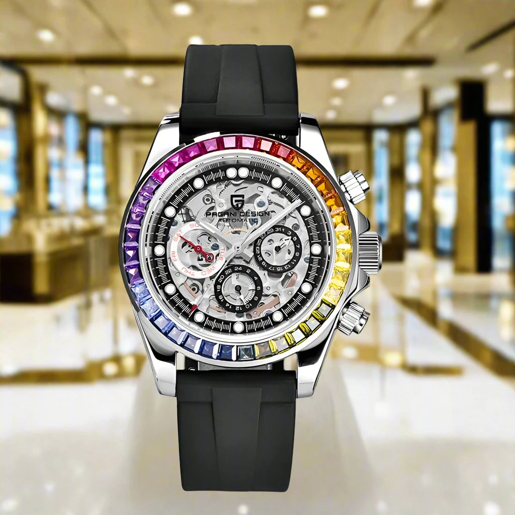 SPS - PAGANI DESIGN Men's Rainbow Watch