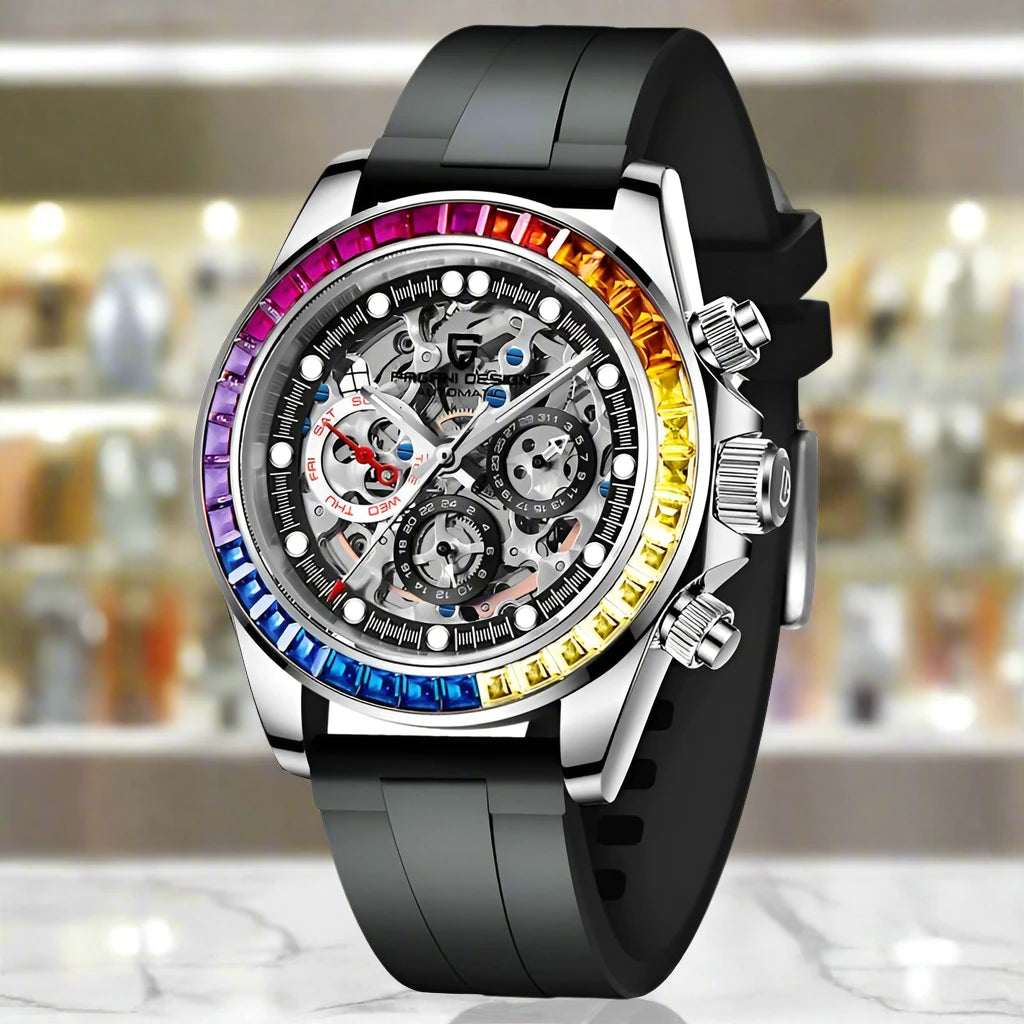 SPS - PAGANI DESIGN Men's Rainbow Watch