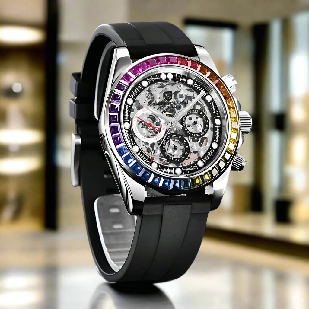 SPS - PAGANI DESIGN Men's Rainbow Watch