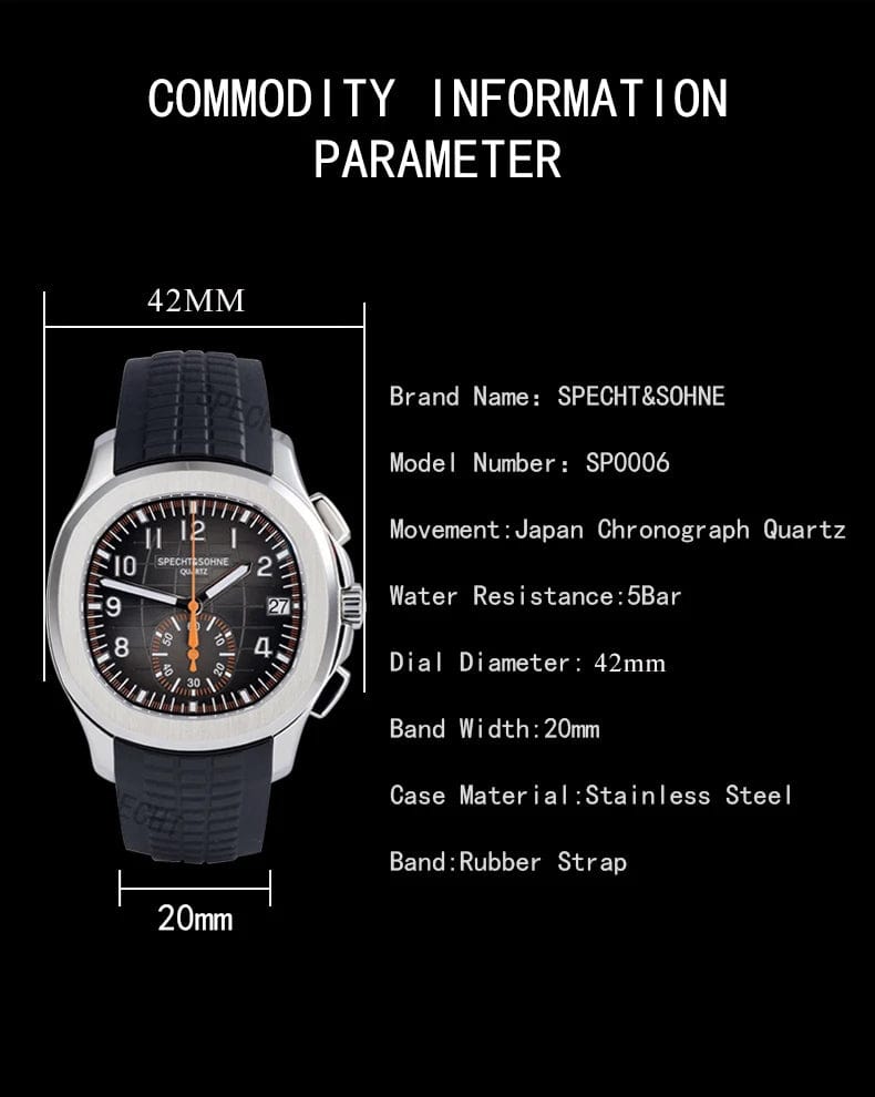 SPS - Specht & Söhne Men's Sports Watch