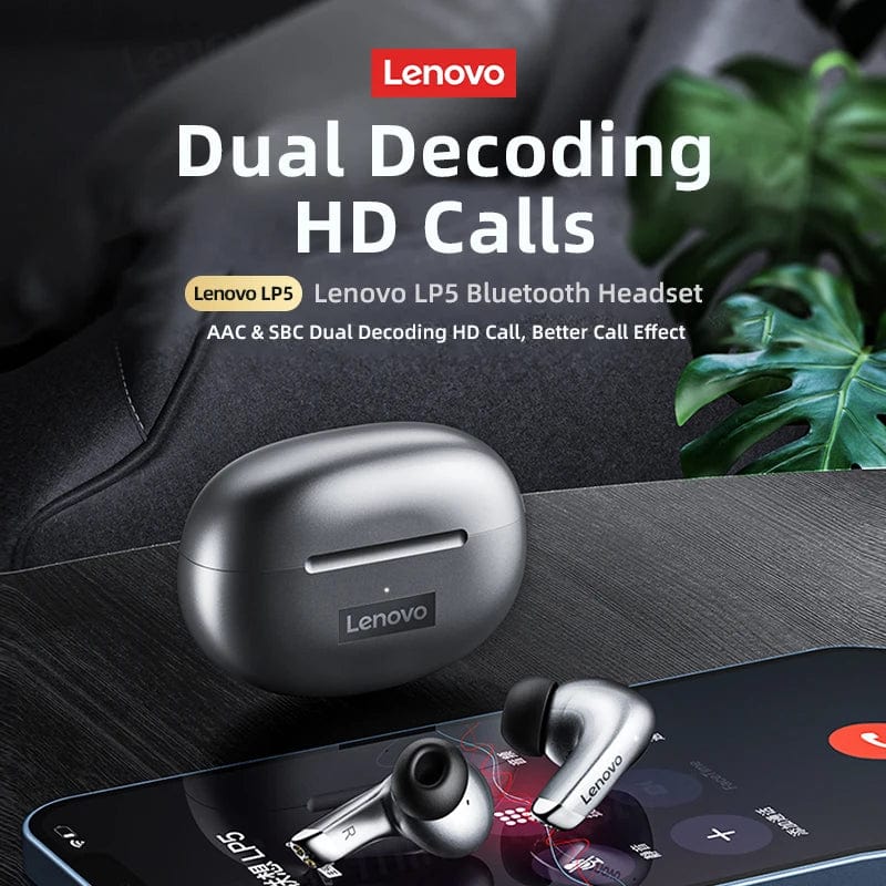 SPS - Lenovo LP5 Wireless Bluetooth Earbuds