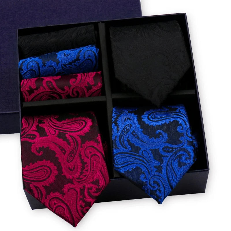 SPS - Luxury Men’s Tie Set with Box