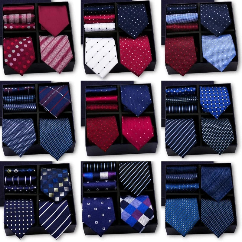 SPS - Luxury Men’s Tie Set with Box