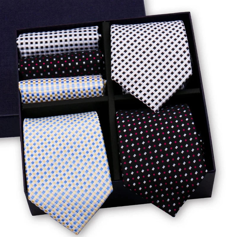 SPS - Luxury Men’s Tie Set with Box