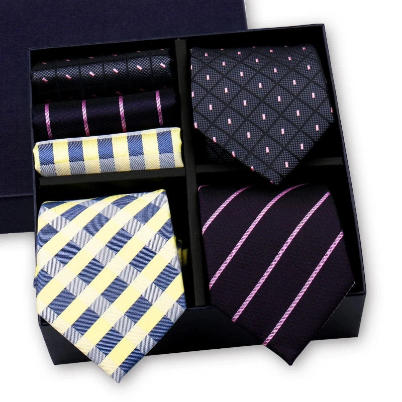 SPS - Luxury Men’s Tie Set with Box