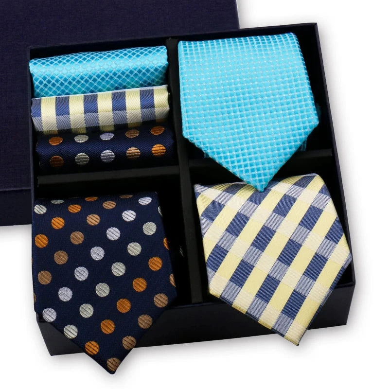 SPS - Luxury Men’s Tie Set with Box