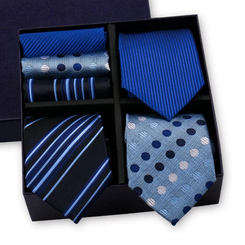 SPS - Luxury Men’s Tie Set with Box