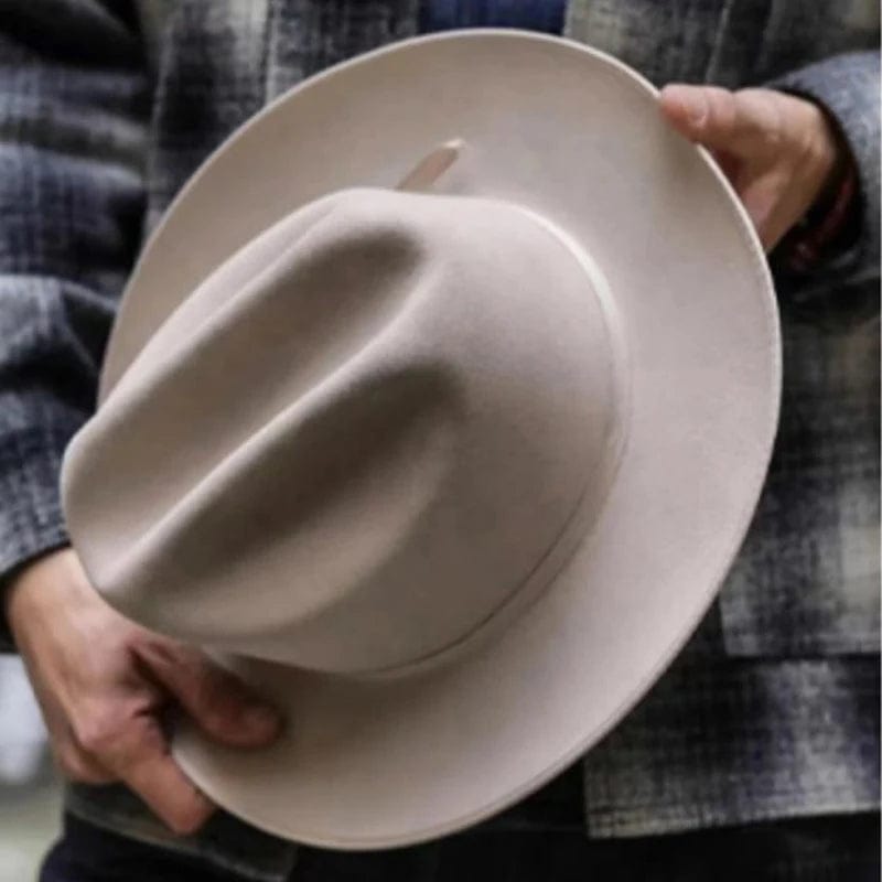 SPS - Men's Wool Felt Cowboy Hat