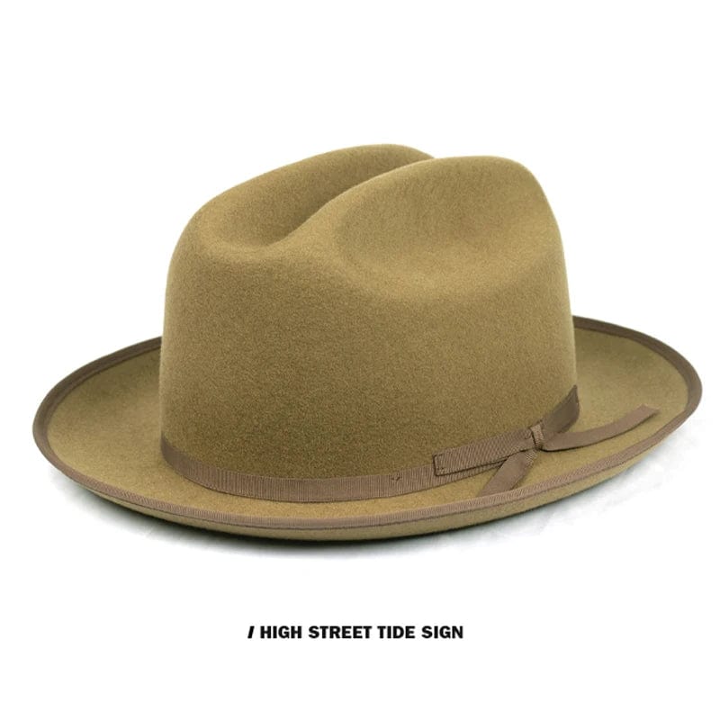 SPS - Men's Wool Felt Cowboy Hat