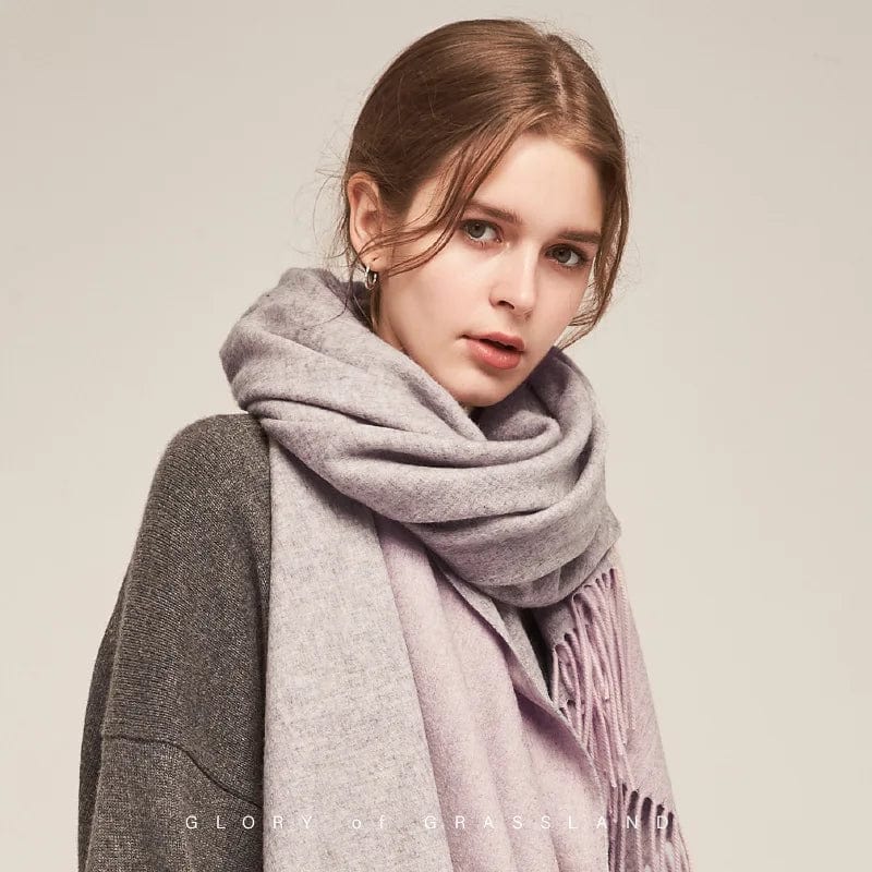 SPS - Women's Thick Cashmere Wool Scarf