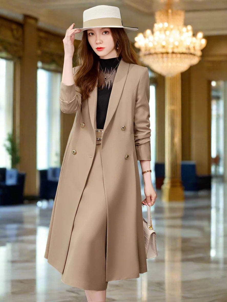 SPS - Autumn Winter Formal Skirt Suit