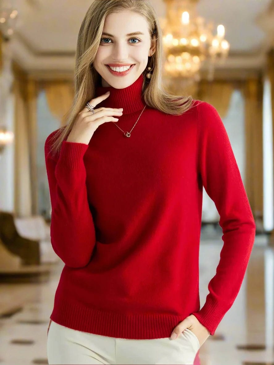 SPS - 100% Merino Wool Turtleneck Sweater