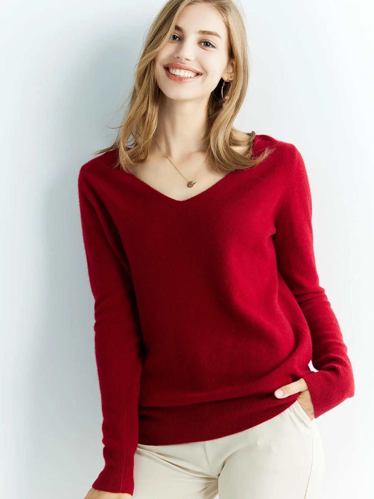 SPS - Cashmere V-Neck Sweater