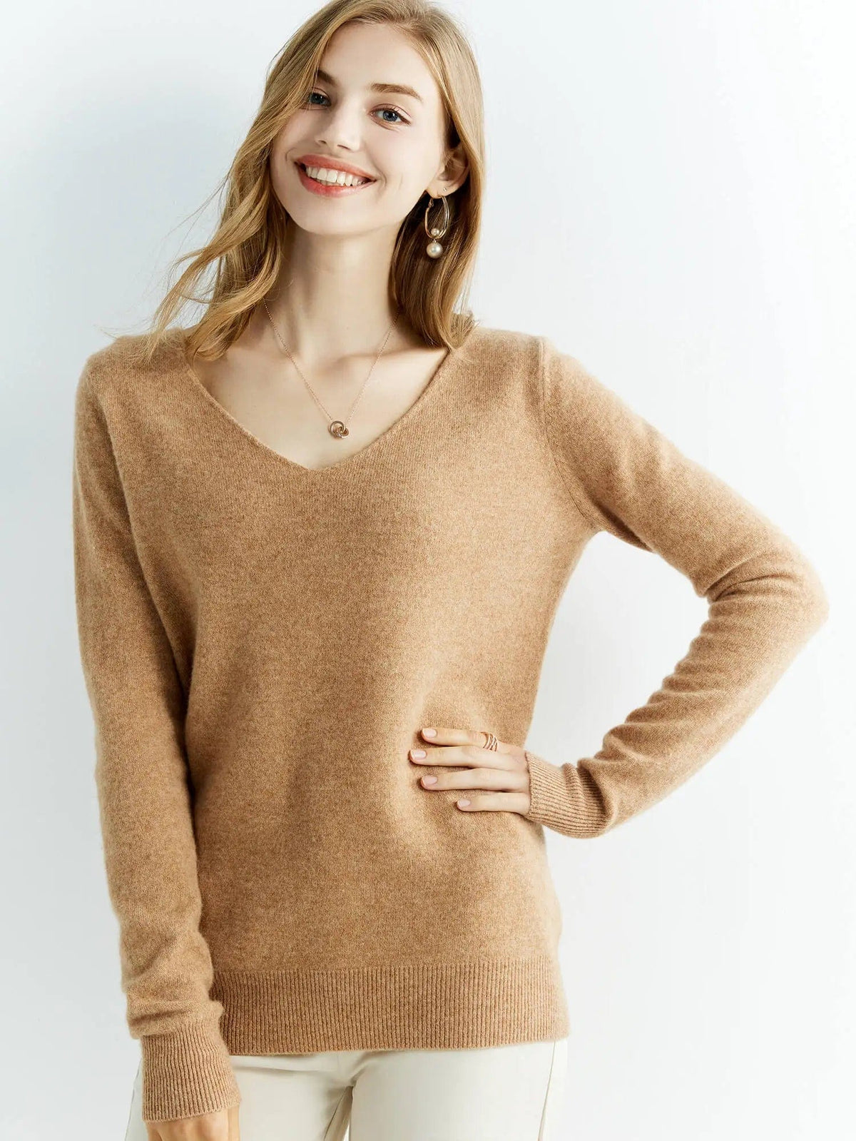 SPS - Cashmere V-Neck Sweater