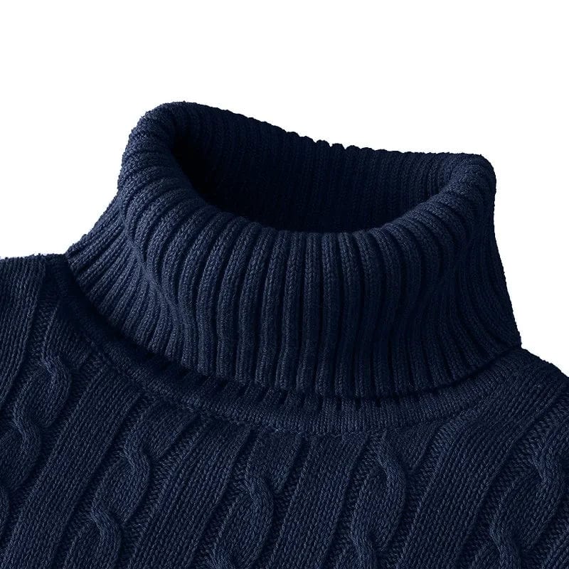 SPS - Warm Turtleneck Knit Sweater