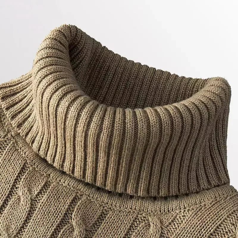 SPS - Warm Turtleneck Knit Sweater