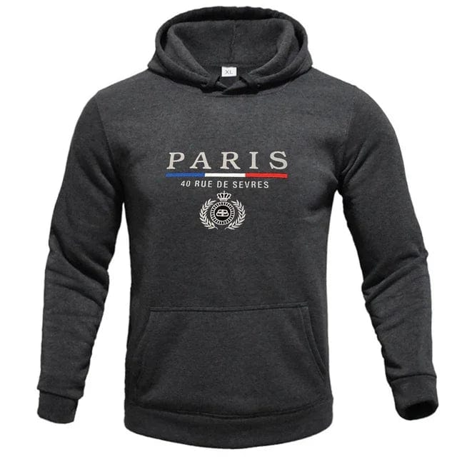 SPS - PARIS Men's Patterned Hoodie