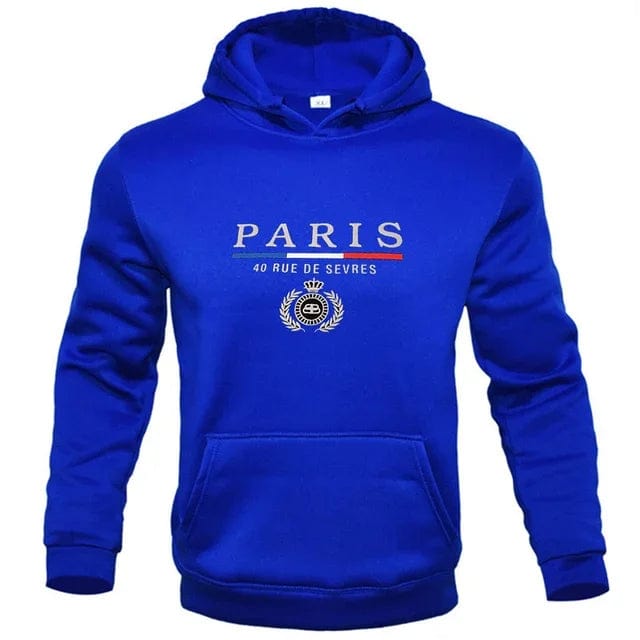 SPS - PARIS Men's Patterned Hoodie