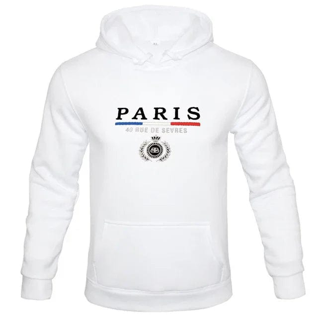 SPS - PARIS Men's Patterned Hoodie