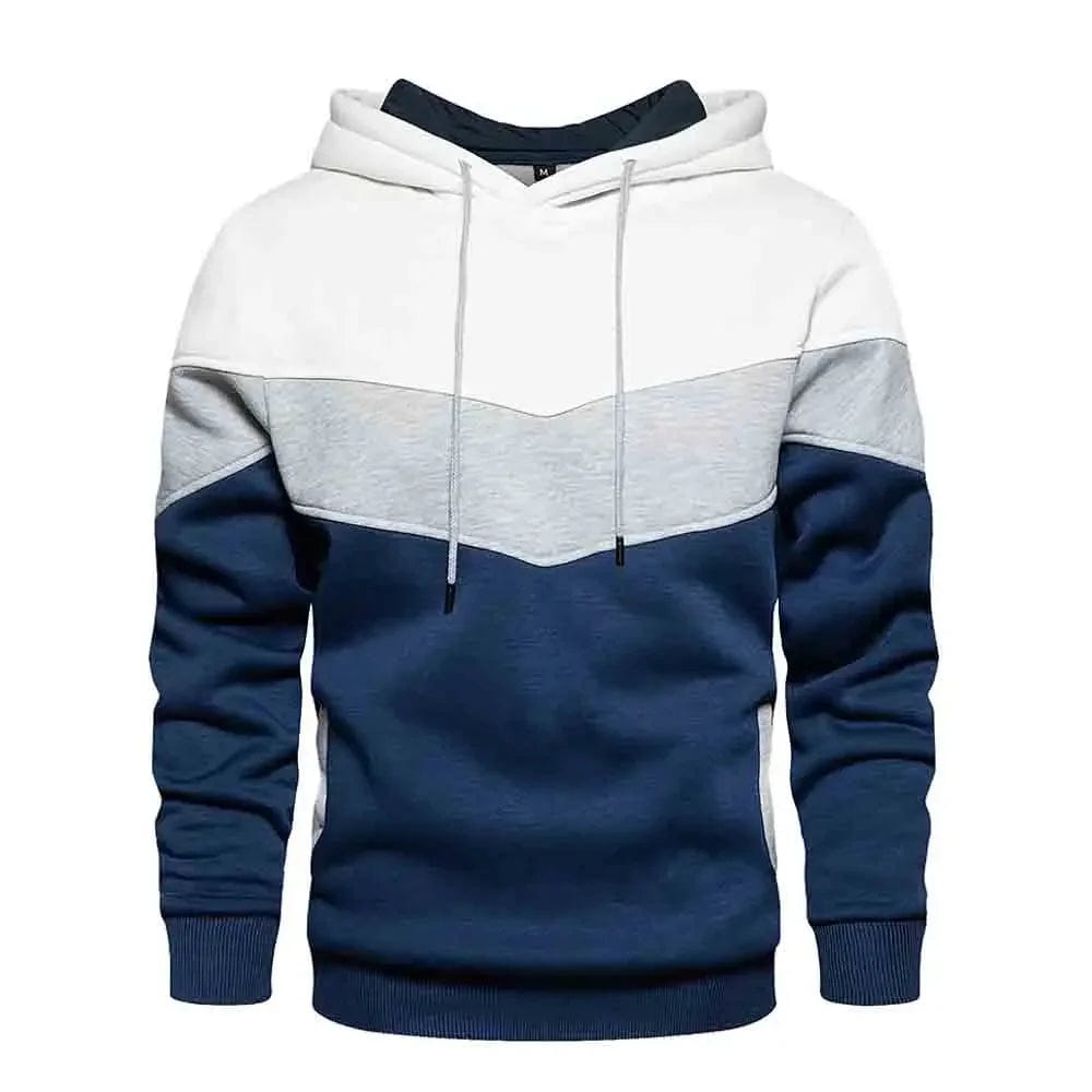 SPS - Men's Patchwork Fleece Hoodie