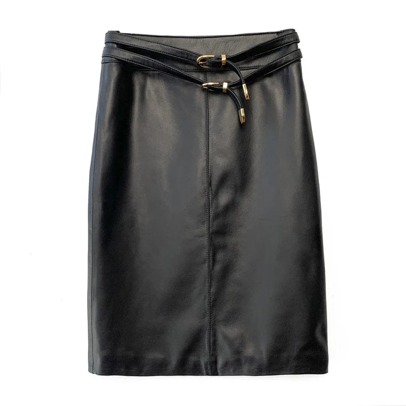 SPS - Real Leather Sheepskin Skirt