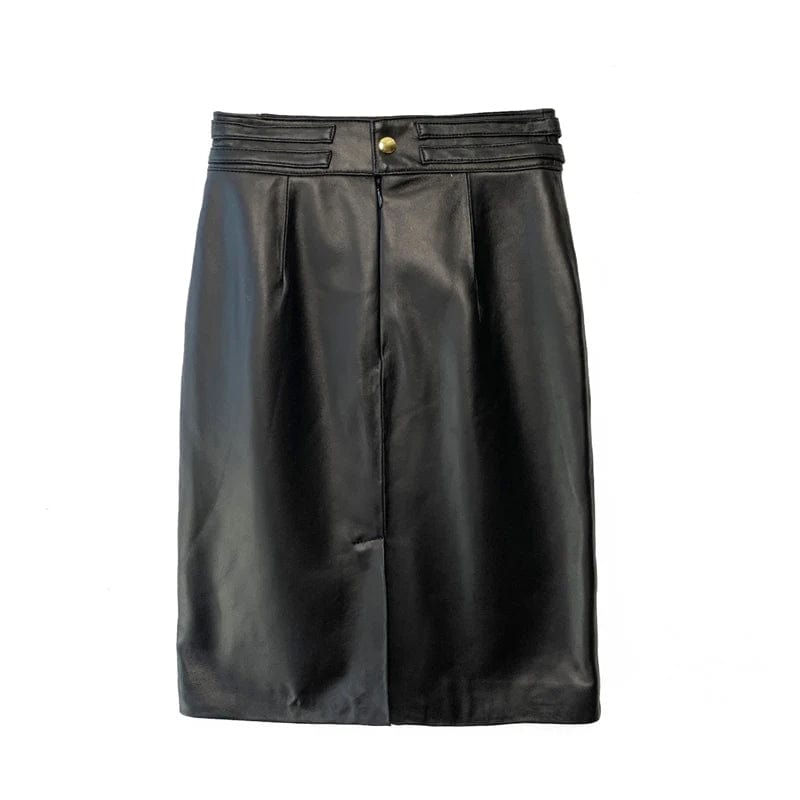 SPS - Real Leather Sheepskin Skirt