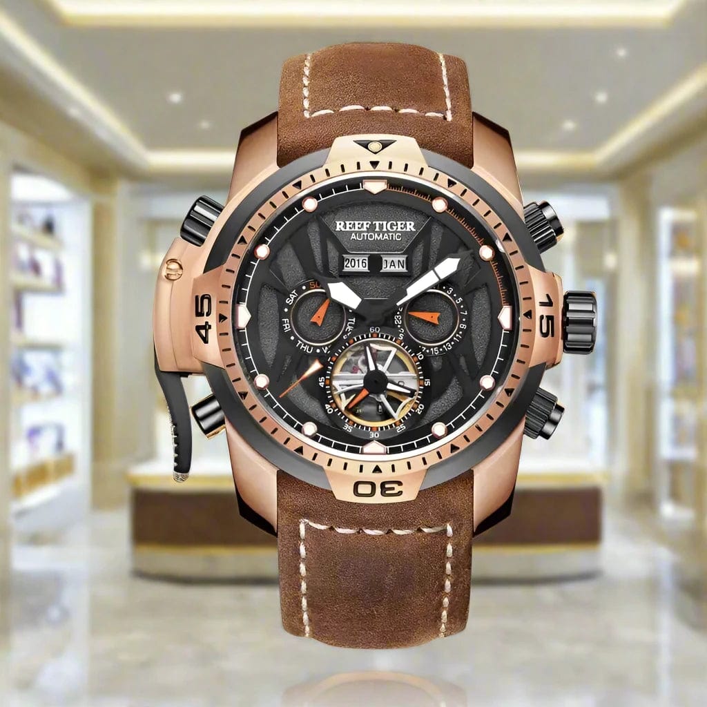 SPS - Reef Tiger Tourbillon Sport Watch