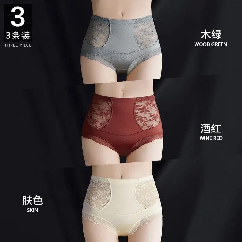 SPS - High-Waist Lace Briefs for Women