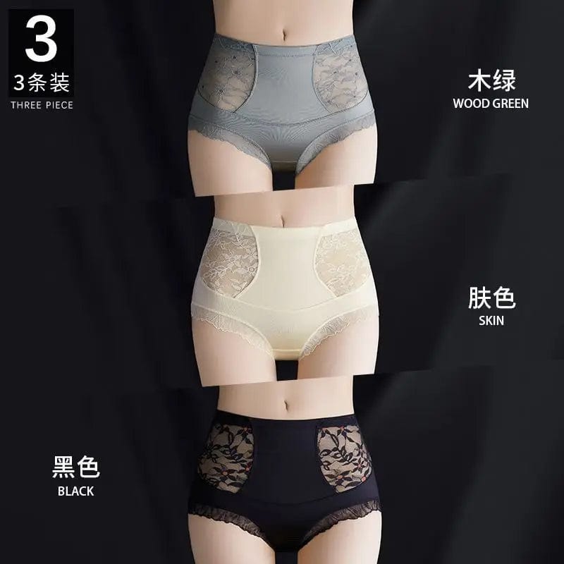 SPS - High-Waist Lace Briefs for Women