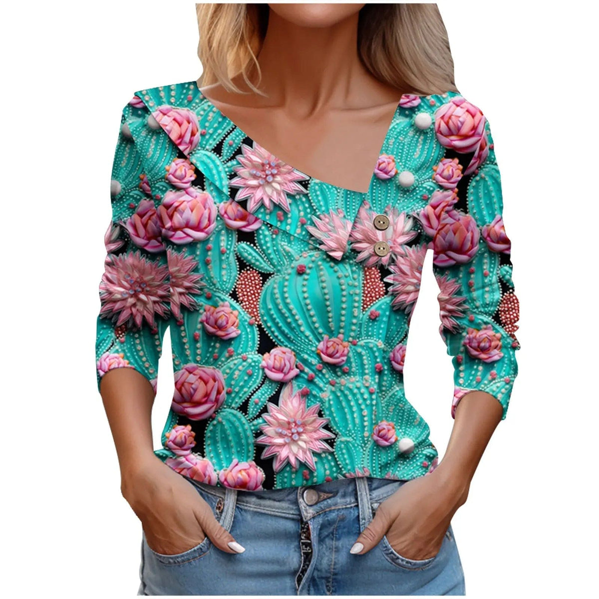 SPS - Floral Long Sleeve T-Shirt