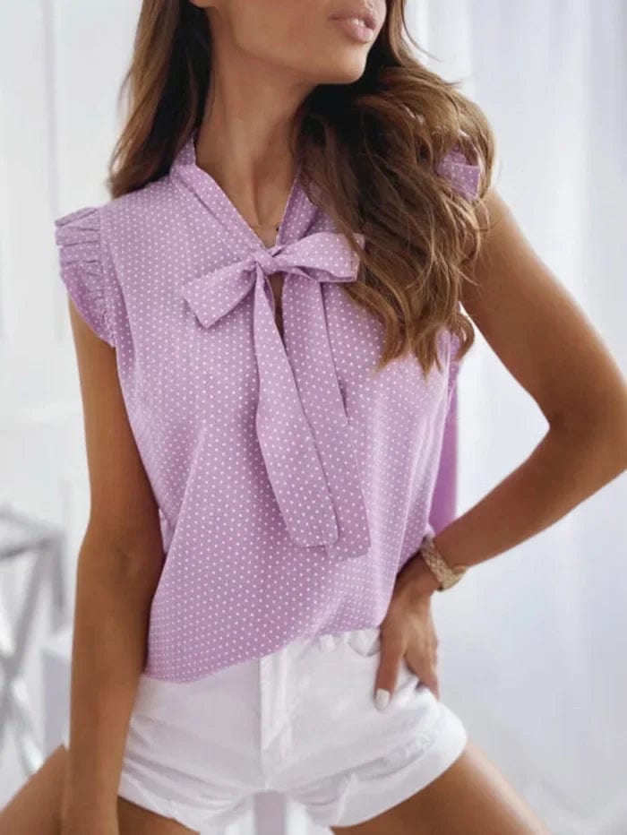 SPS - Ruffles Sleeveless Blouse