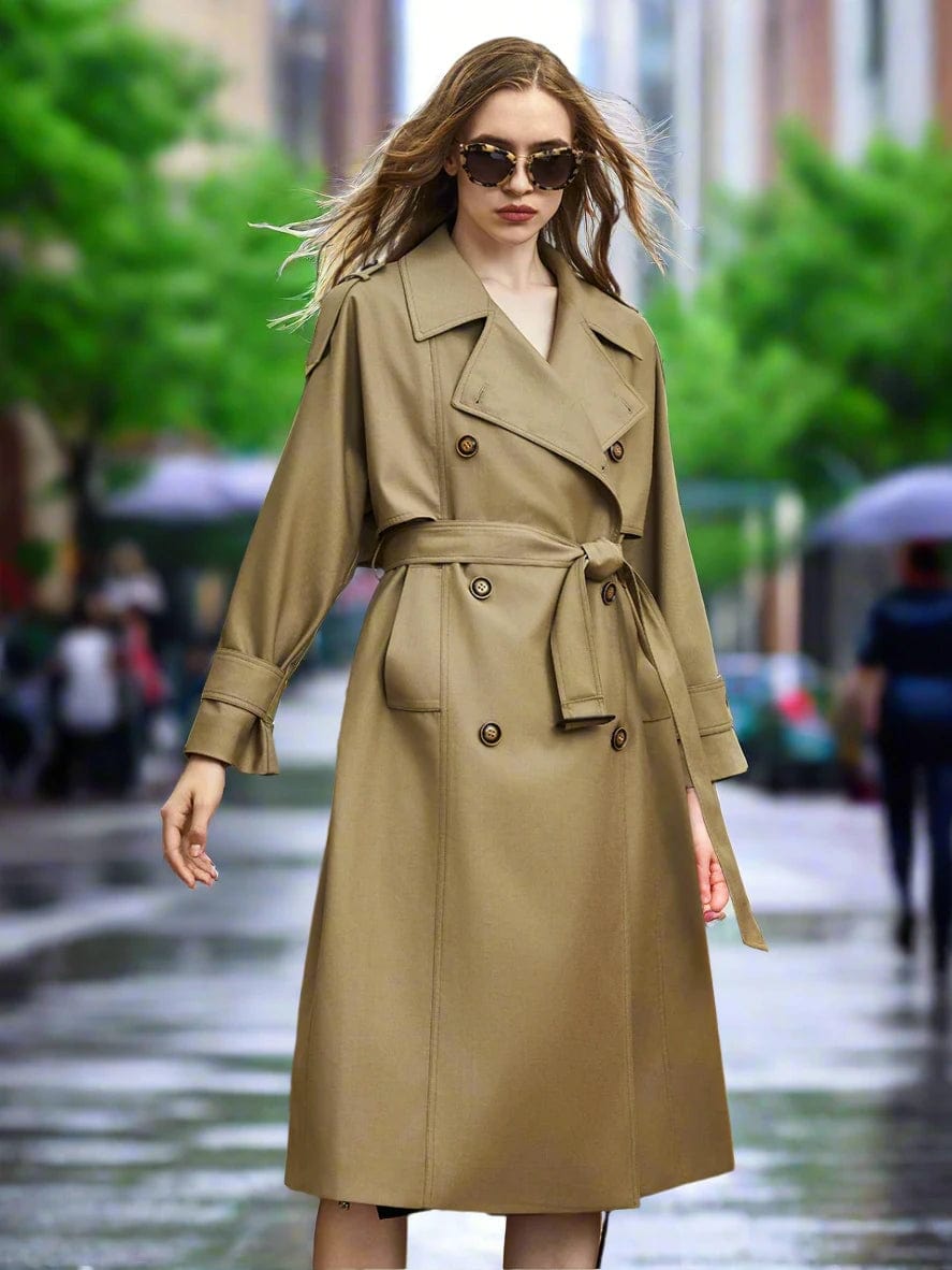 SPS - Cinemore Women's Long Trench Coat