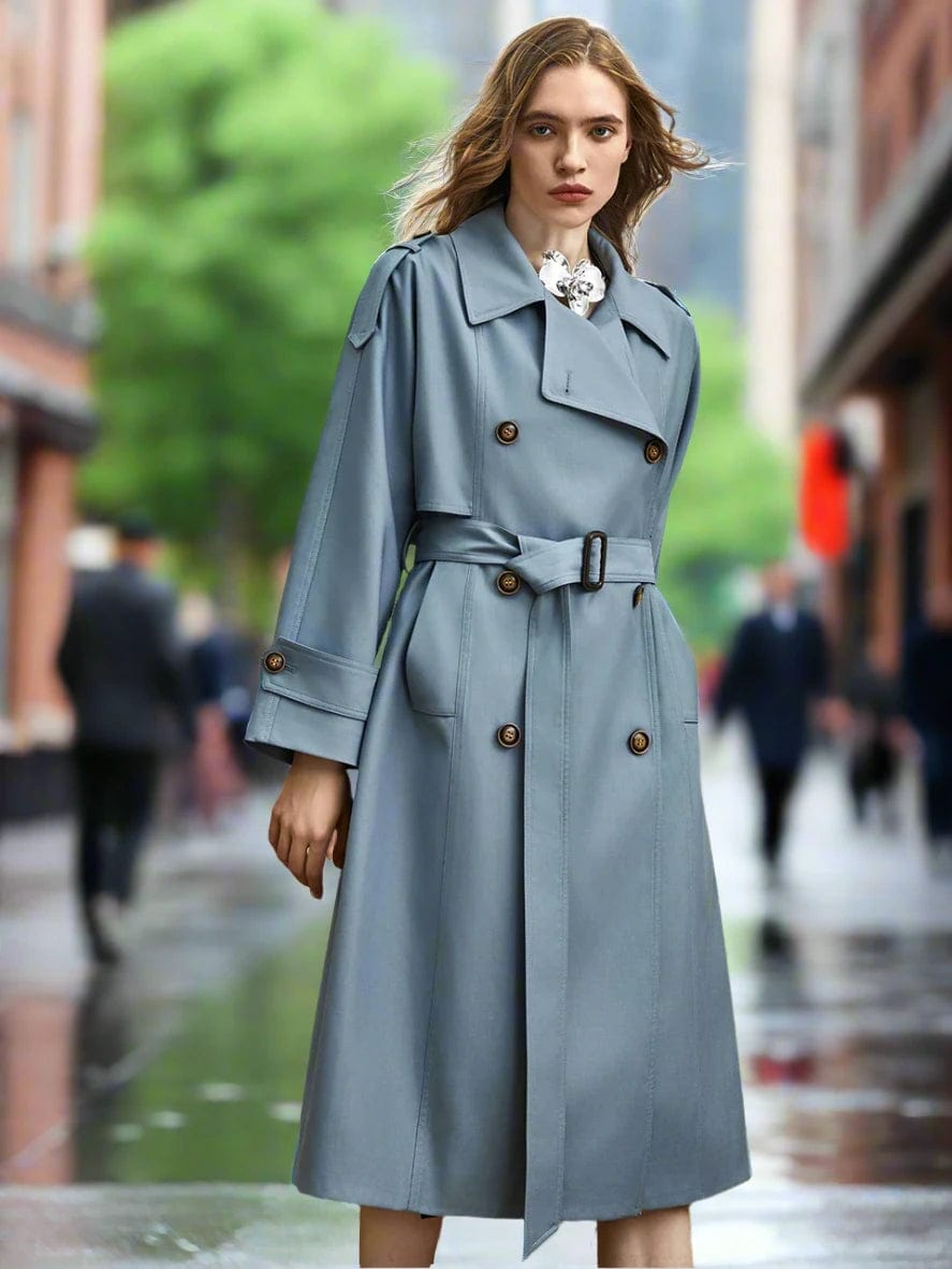 SPS - Cinemore Women's Long Trench Coat