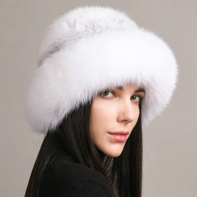 SPS - Genuine Mink Fur Knit Hat