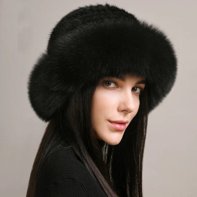 SPS - Genuine Mink Fur Knit Hat