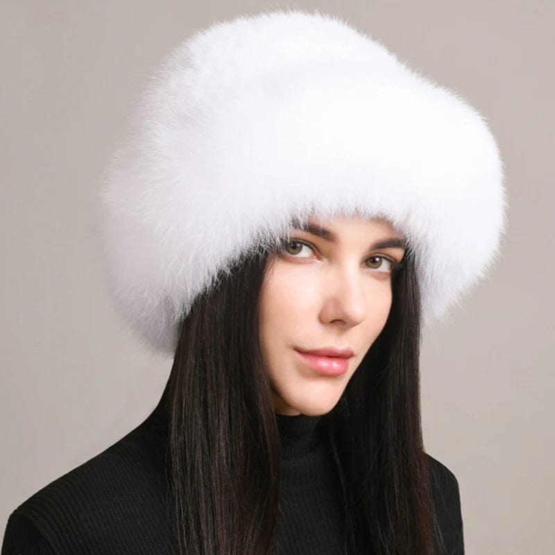 SPS - Genuine Mink Fur Knit Hat